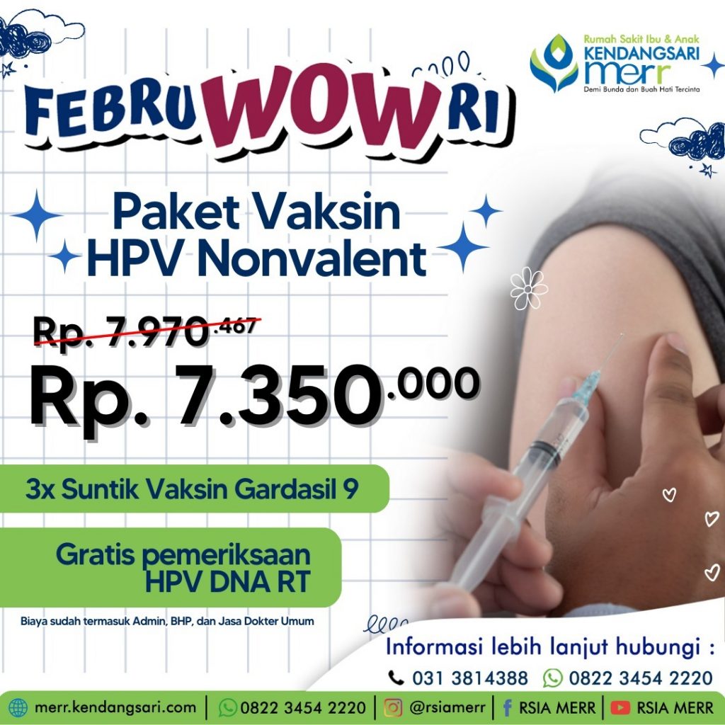 Paket Vaksin HPV Nonvalent